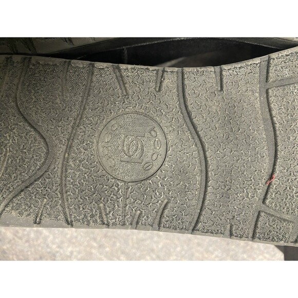 Bebe Black/Grey Boots Faux Fur Size 9.5 - Picture 9 of 13